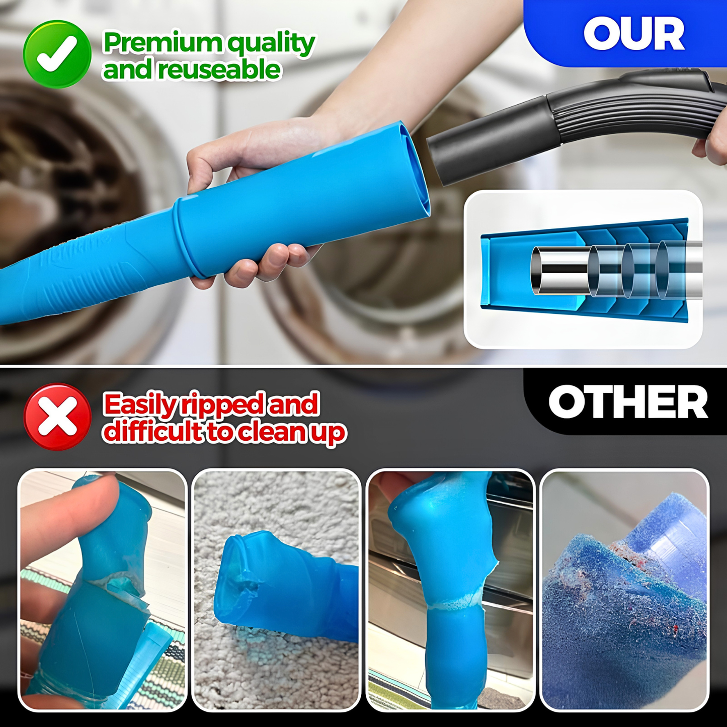 EasyReach™ Vacuum Flex Hose