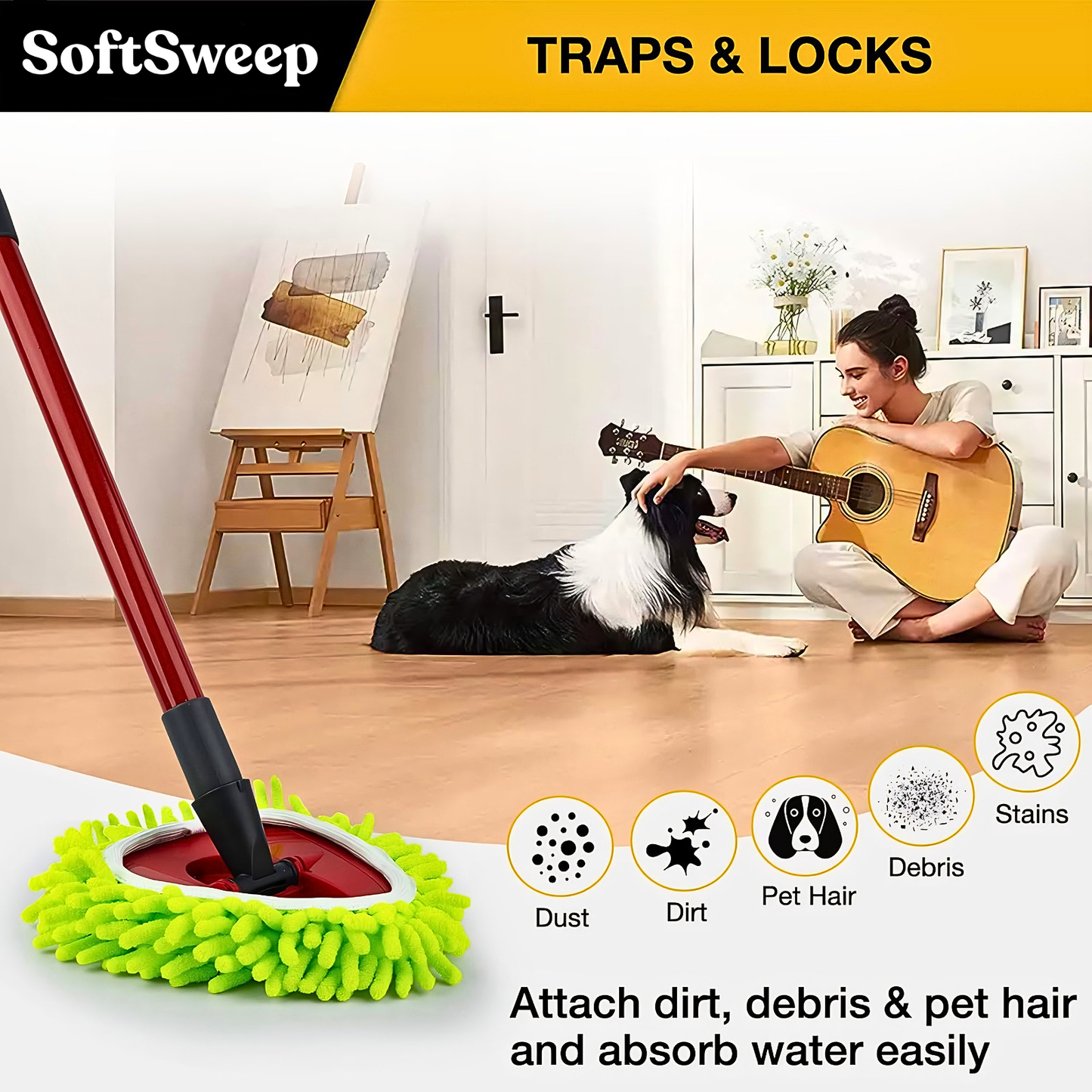 SoftSweep™ Mop Heads