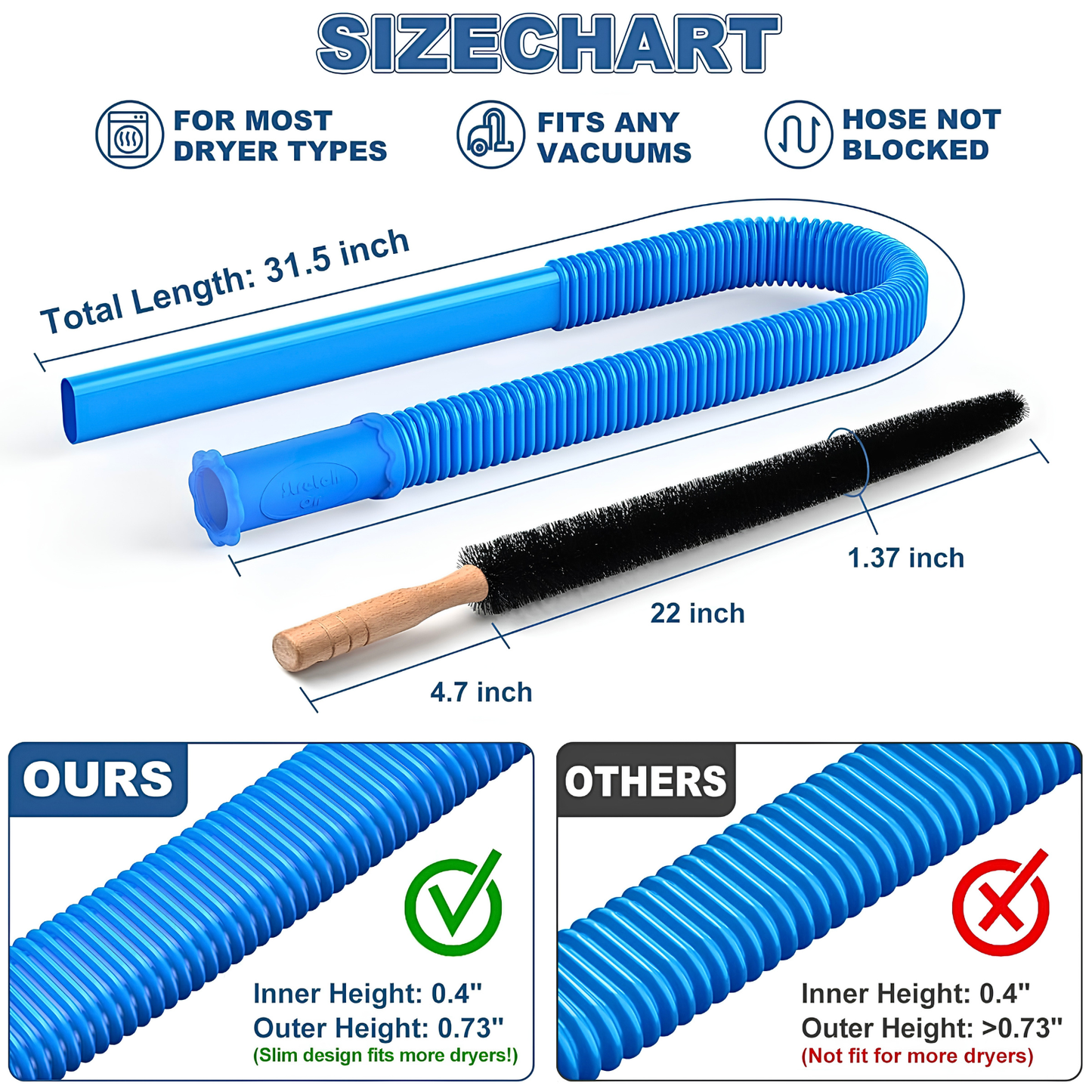 EasyReach™ Vacuum Flex Hose