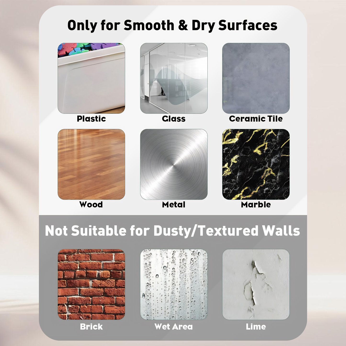 WallStick™ Adhesive Screws