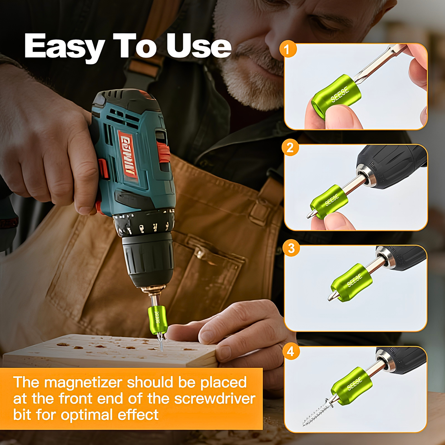 SeeSe™ Magnetic Screw Ring