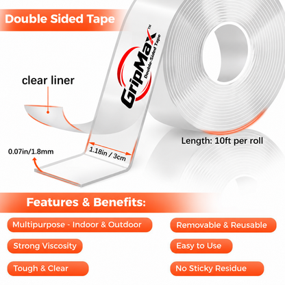 GripMax™ Double-Sided Tape