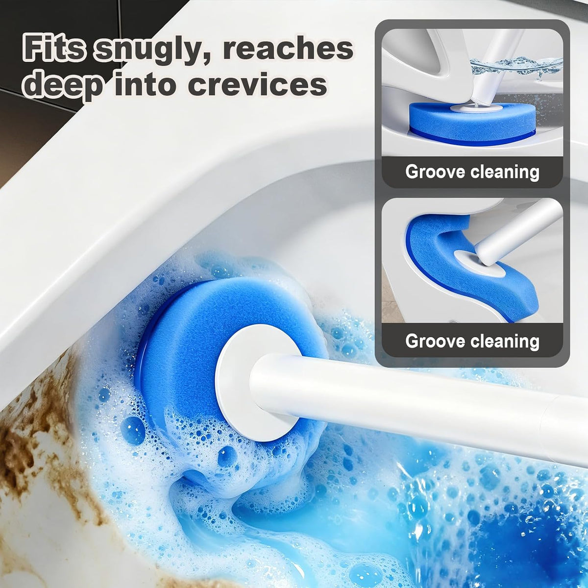 ScrubEase™ Toilet Scrubber