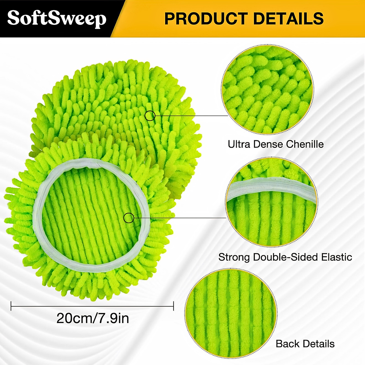 SoftSweep™ Mop Heads