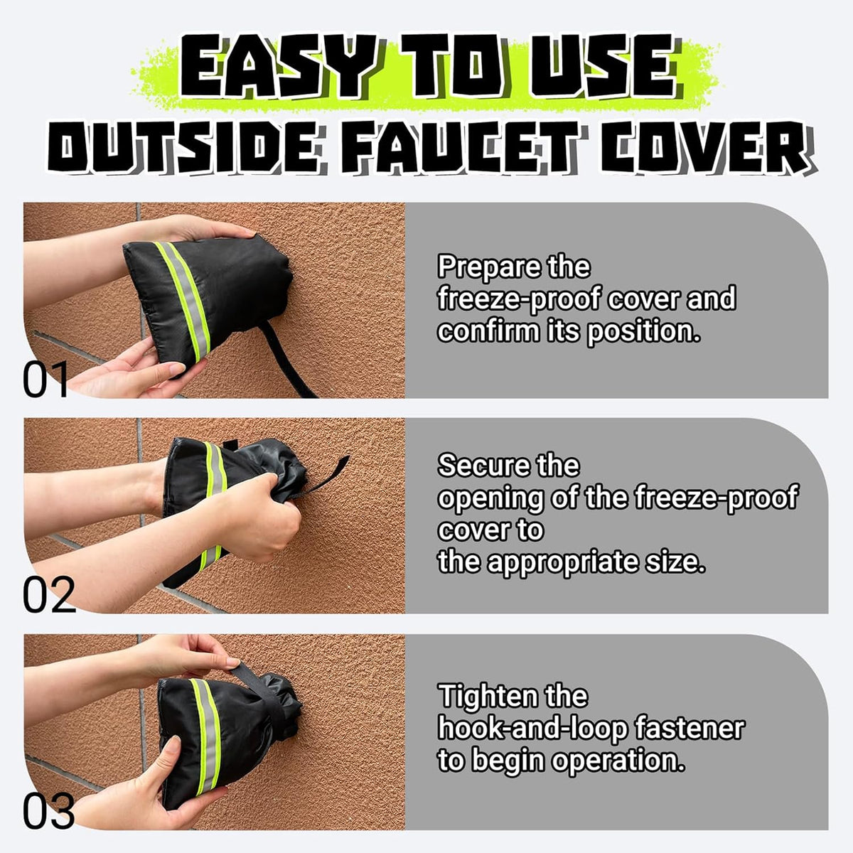 WinterShield™ Faucet Covers